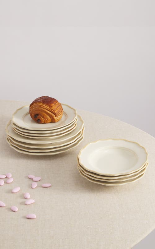 Maison Madison Home 12 Piece Set With Pasta Bowl In Colette