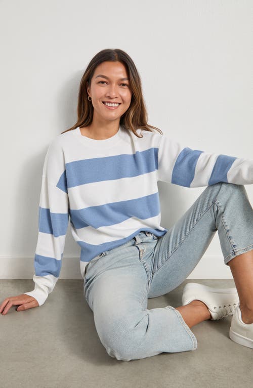 Splendid Livy Stripe Sweater In Multi