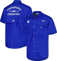 Columbia Men's Columbia Royal Kentucky Wildcats Bonehead Button-Up Shirt