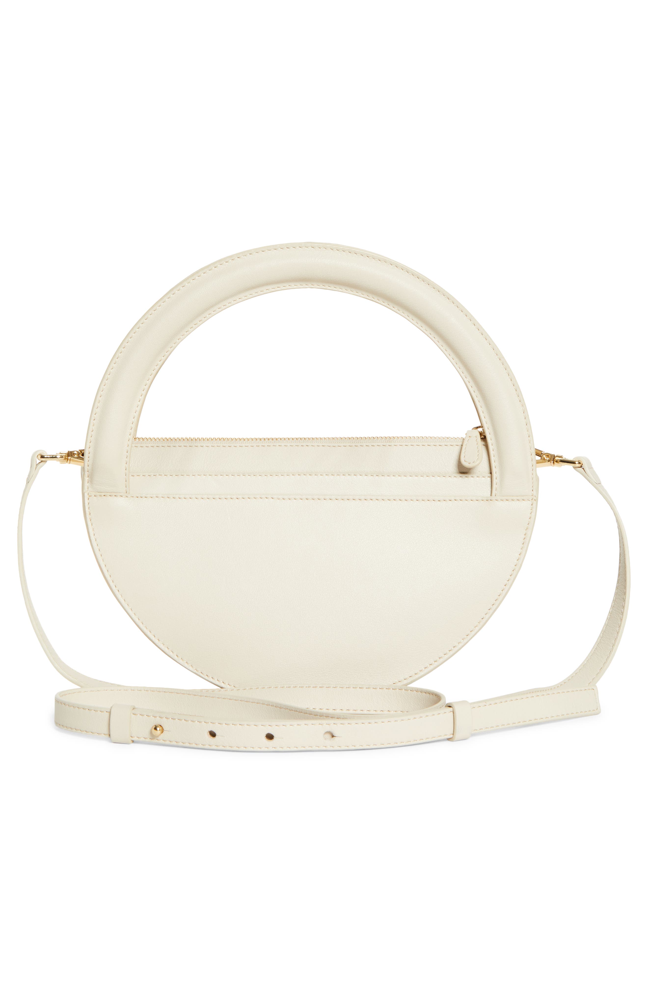 EILAF Medium Medani Leather & Straw Handbag, Alternate, color, 