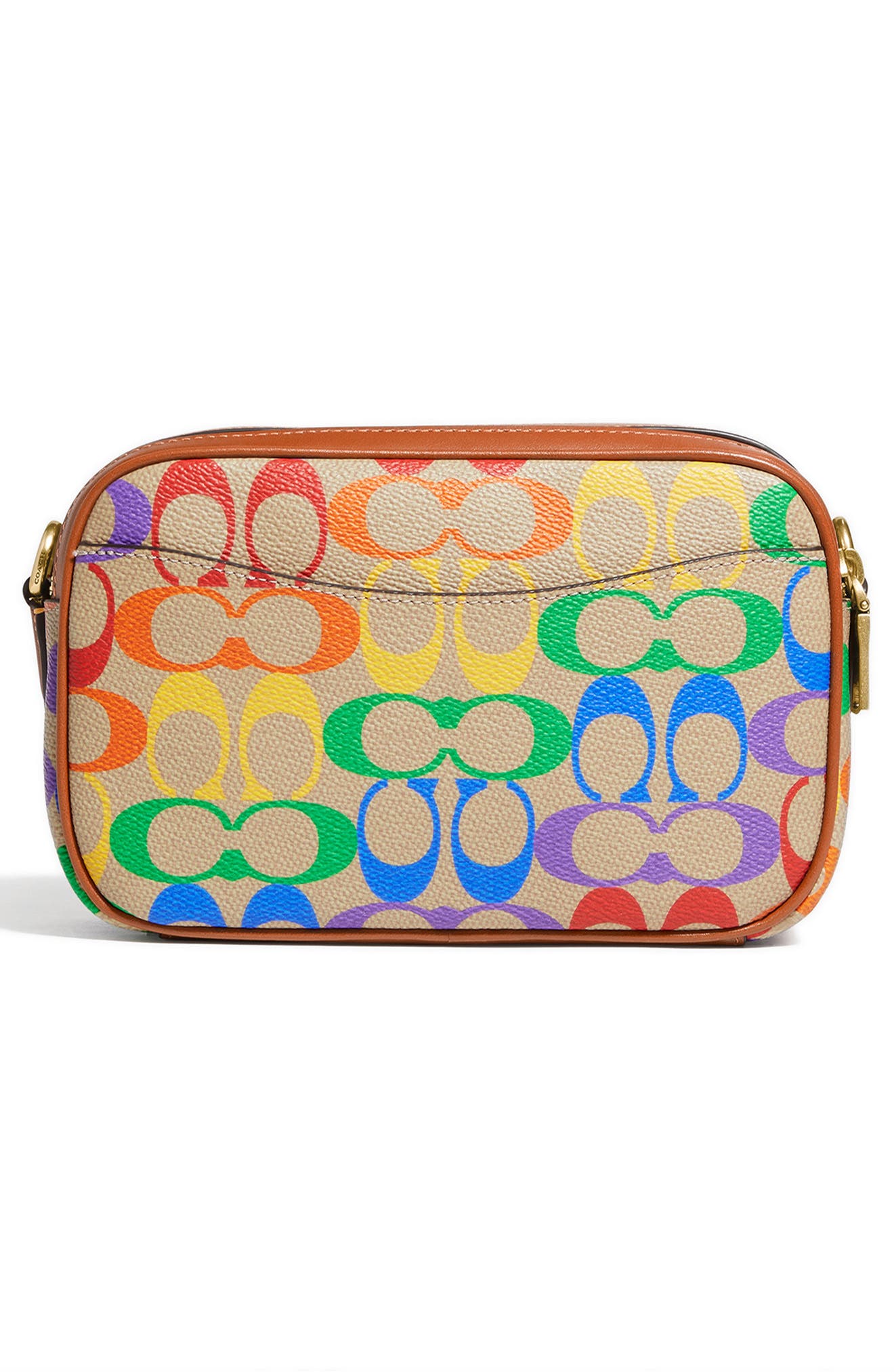 COACH Pride Willo Coated Canvas Camera Bag, Alternate, color, 