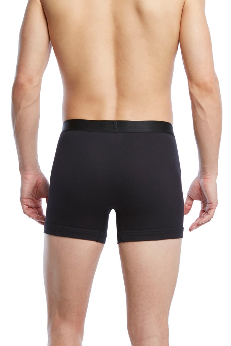 Pima Cotton Boxer Briefs, Alternate, color, BLACK/ BLACK/ BLACK