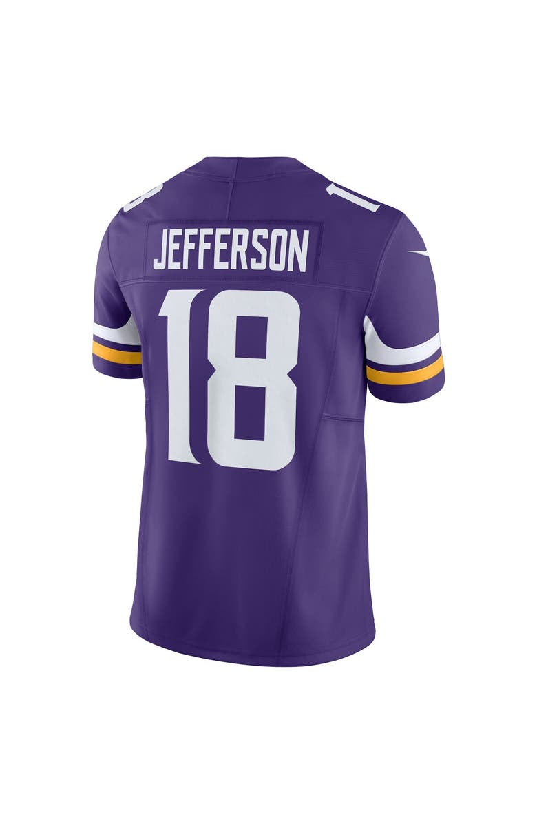 Nike Men's Nike Justin Jefferson Purple Minnesota Vikings Vapor F.U.S.E. Limited Jersey, Alternate, color, Purple