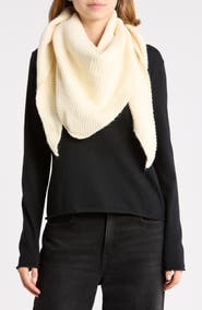 Melrose and Market Chunky Triangle Scarf