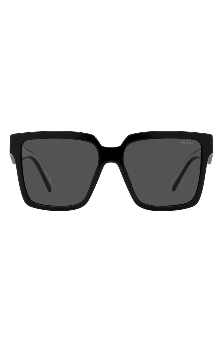 Prada 56mm Square Sunglasses, Main, color,