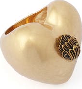Kurt Geiger London Eagle Heart Cocktail Ring
