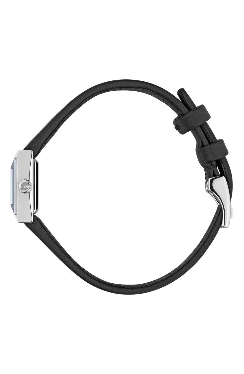 Gucci G-Frame Bracelet Watch, 14mm x 18mm, Alternate, color, Black/ Steel