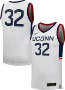 Nike Men's Nike #32 White UConn Huskies Replica Basketball Jersey