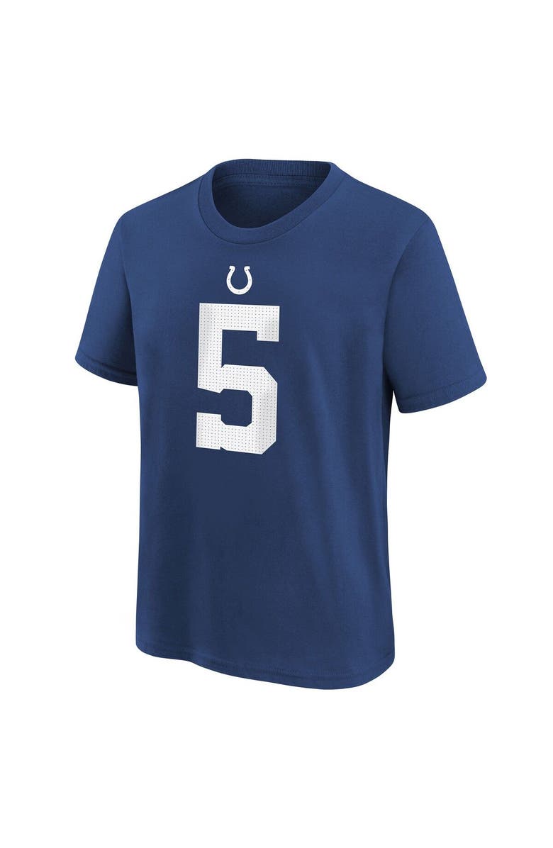 Nike Youth Nike Anthony Richardson Royal Indianapolis Colts Player Name & Number T-Shirt, Alternate, color, Royal