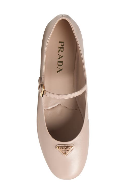Prada Ballerina Mary Jane In Ninfea