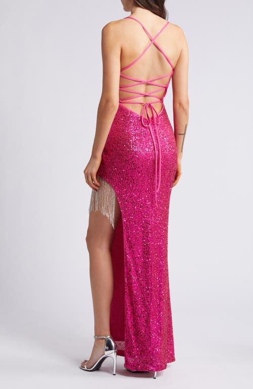 LULUS LULUS HERE FOR THE SHOW SEQUIN GOWN