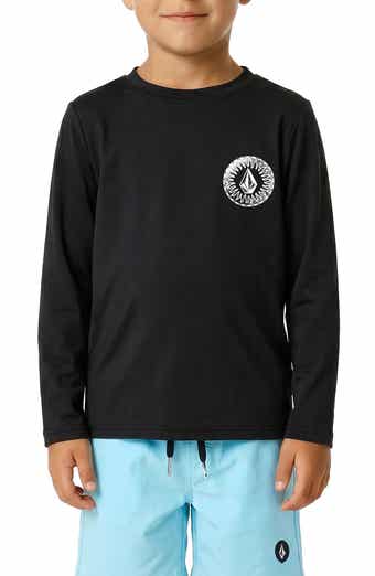 Kids' Ombré Stone Rashguard Top & Swim Trunks Set