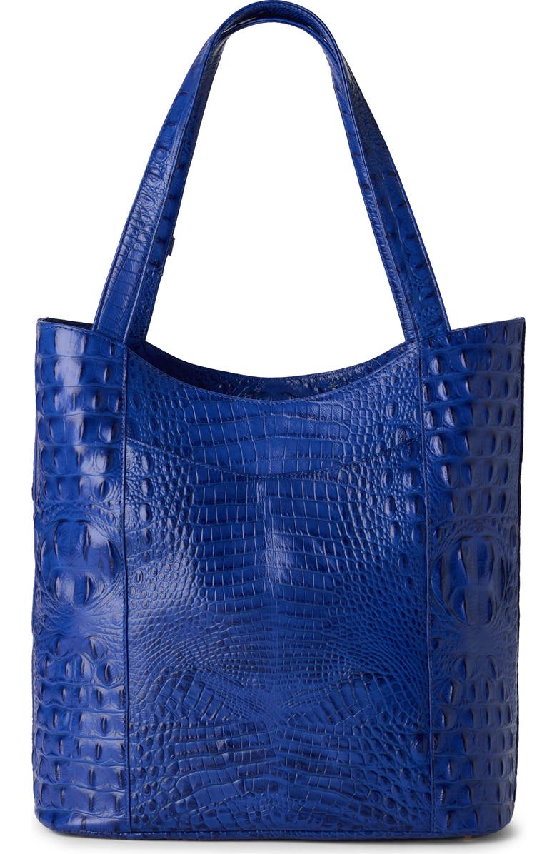 Brahmin Brayden Croc Embossed Leather Tote, Alternate, color,