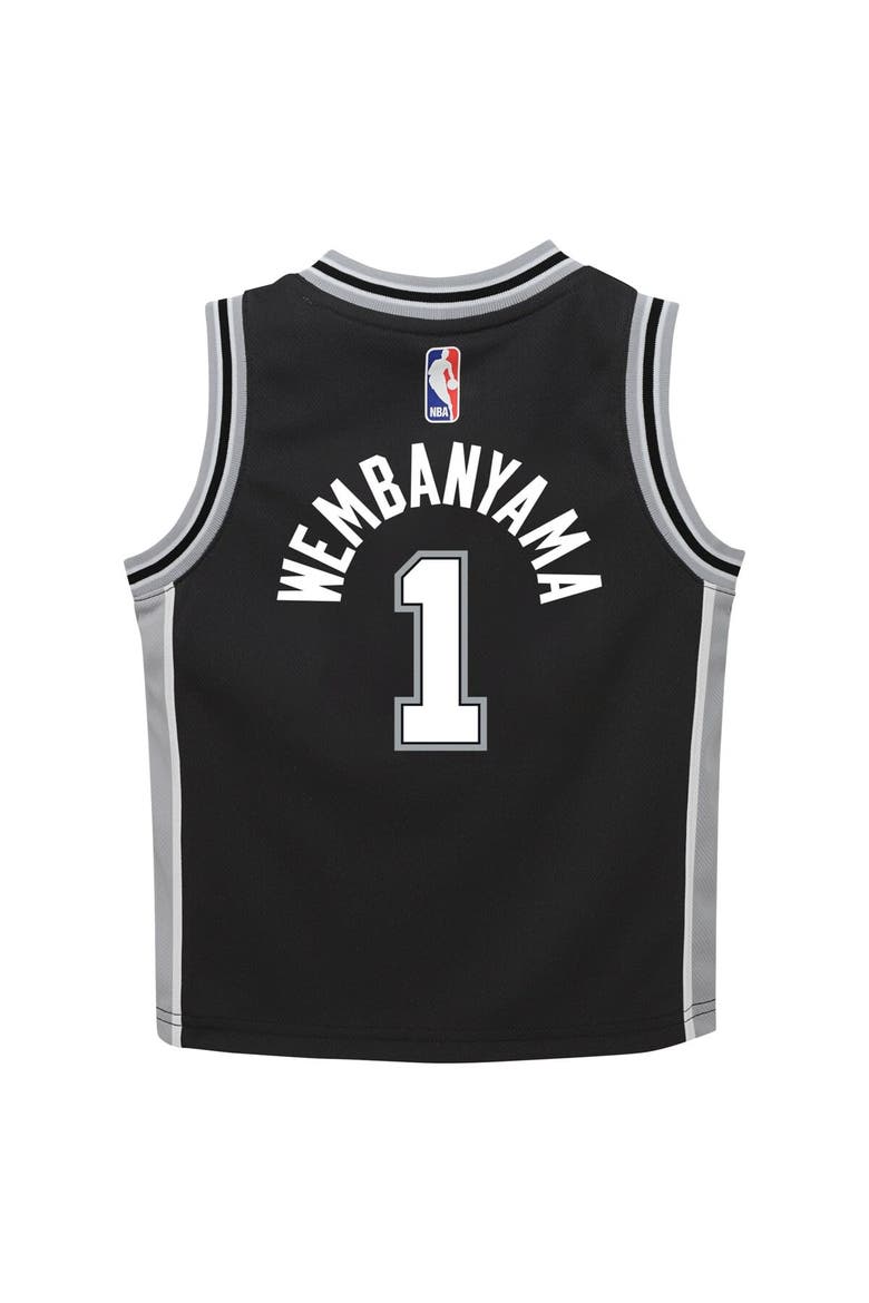Preschool Nike Victor Wembanyama Black San Antonio Spurs Swingman