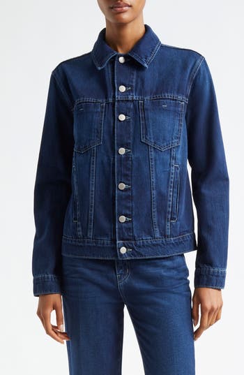L Agence L'agence Mack Oversize Denim Jacket