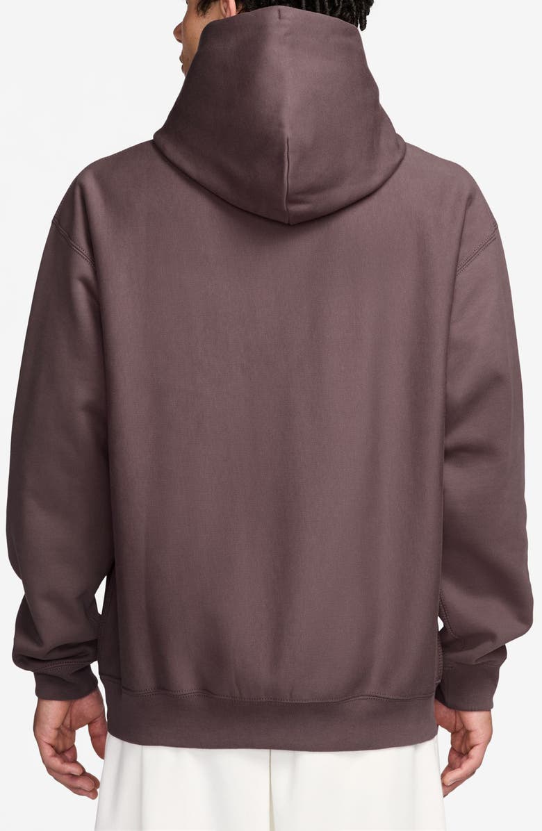 Nike Fleece Hoodie, Alternate, color, Tattoo/ White