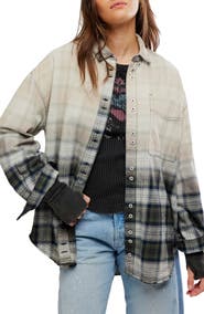 Free People Lexi Plaid Shirt