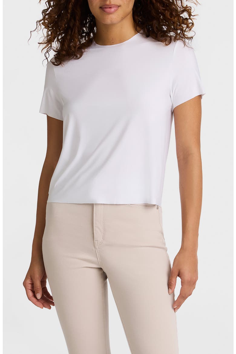 Butter Crewneck T-Shirt, Main, color, WHITE