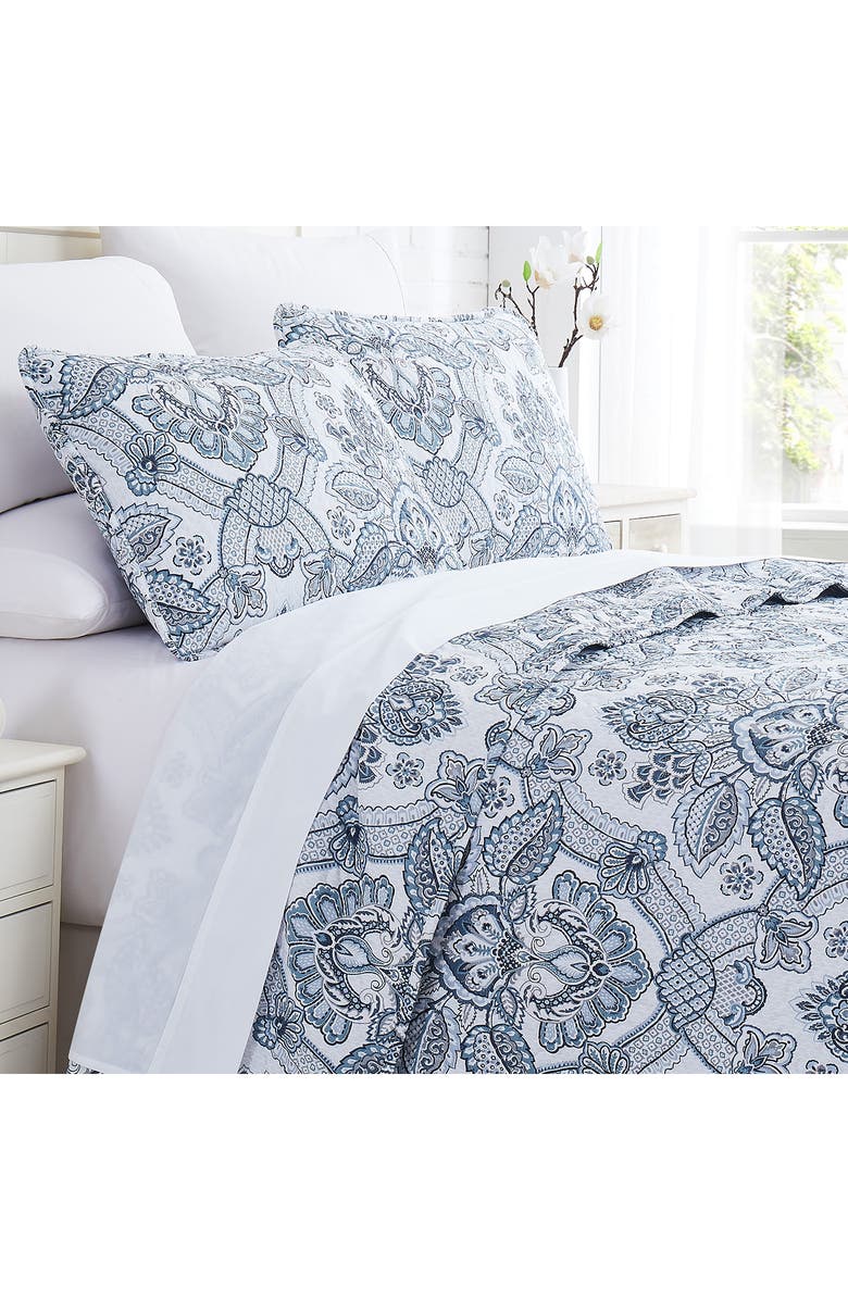 SOUTHSHORE FINE LINENS Enchantment Oversized Comforter Set, Main, color, Blue