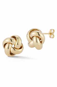 Ember Fine Jewelry Love Knot Stud Earrings