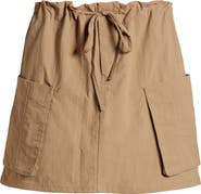BP. Parachute Drawstring Skirt