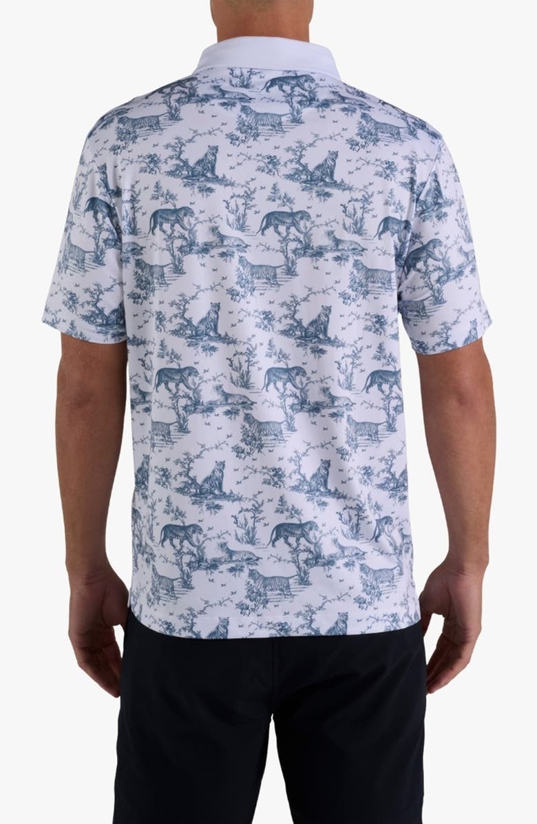 Bad Birdie Core Jungle Cat Performance Golf Polo, Alternate, color, Prowl King