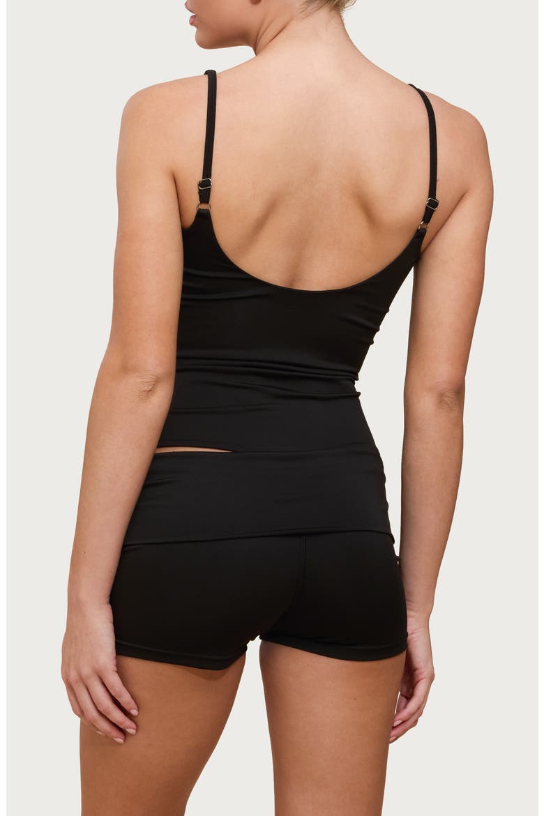 Alondra V-Neck Bodysuit, Alternate, color, BLACK