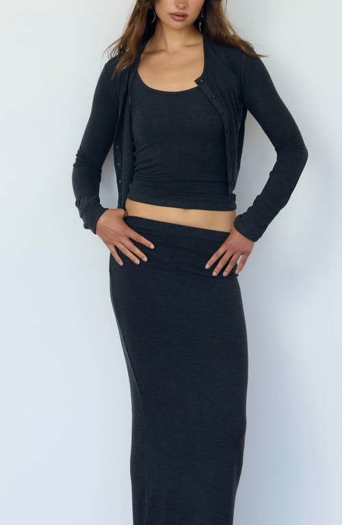 Artless Forever Eloise Crop Cardigan In Blue