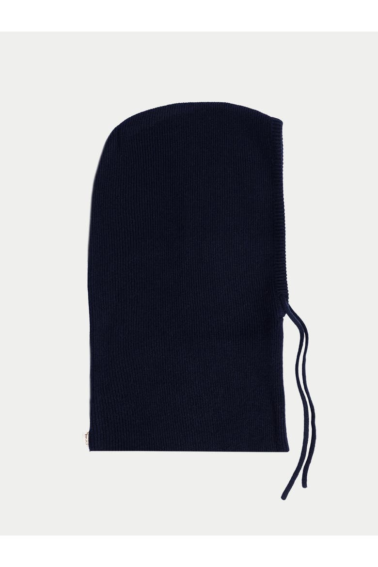 Essential Cashmere Balaclava, Main, color, navy blazer