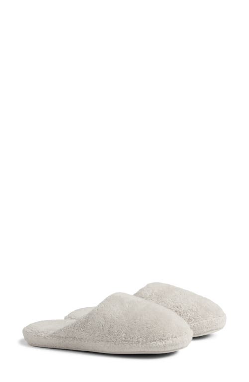 Parachute Classic Cotton Terry Slipper In Gray
