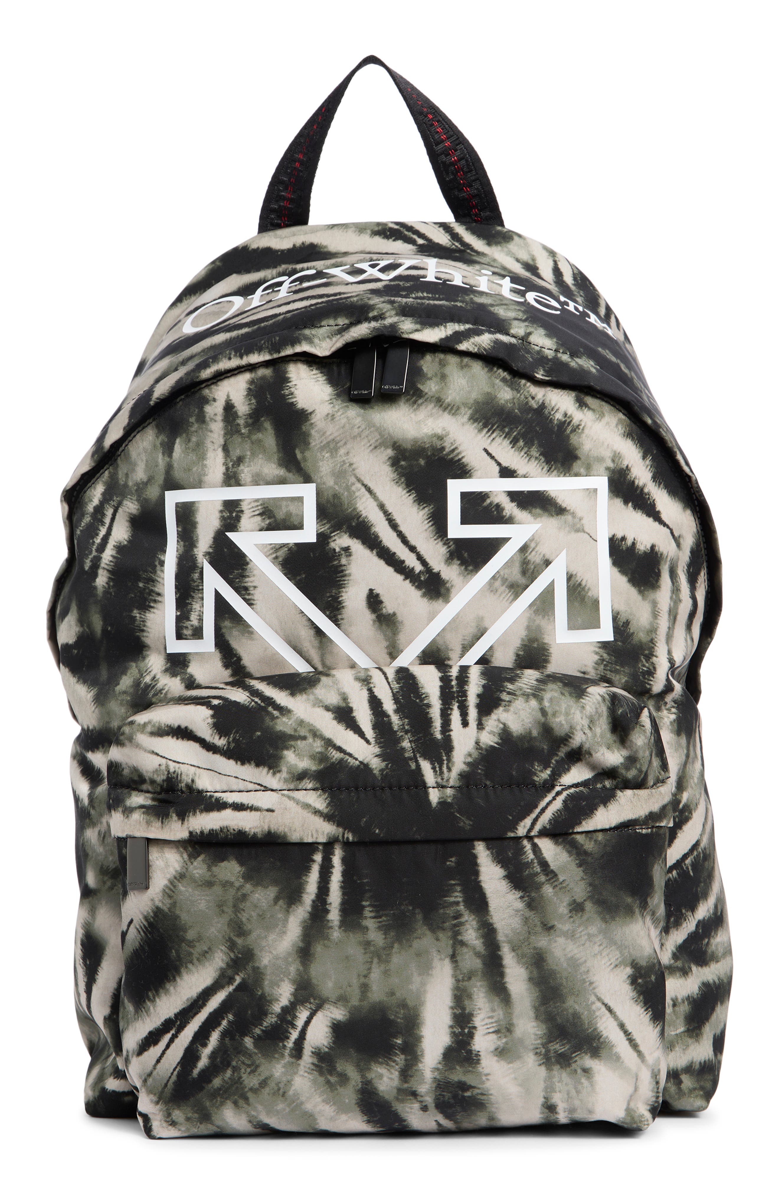 Off-White Heritage Tie Dye Backpack, Main, color, 