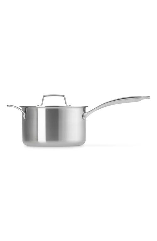 Le Creuset Essential Stainless Steel 5-piece Cookware Set In Stainless Steel
