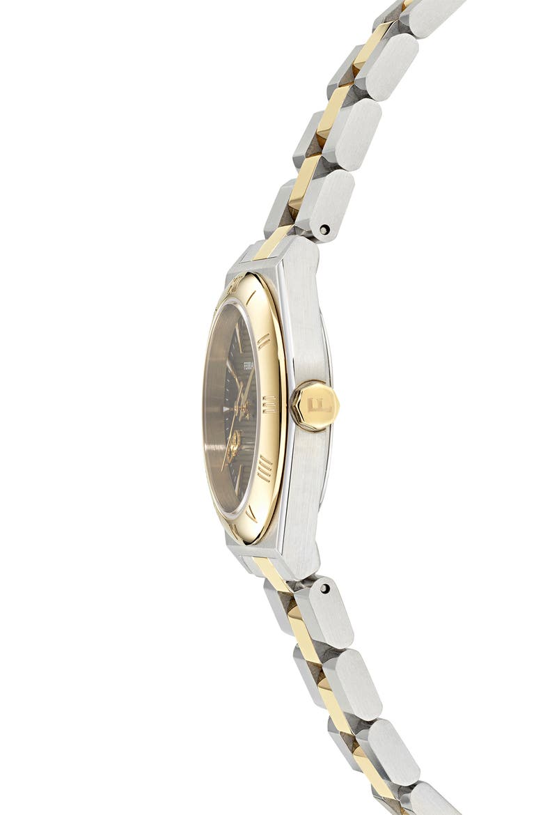 Vega Upper East 2 Two-Tone Bracelet Watch, 28mm, Alternate, color, TWO TONE