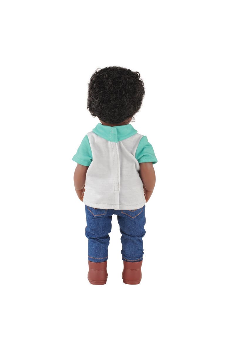 Kaplan Early Learning Company 13" Multiethnic Doll - African American Boy, Alternate, color, Multicolor