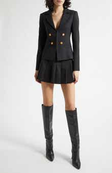 Mya Pleated Blazer Dress