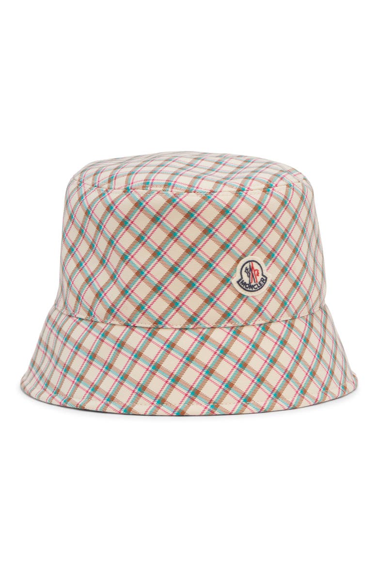 Archive DNA Plaid Bucket Hat, Main, color, LIGHT BROWN