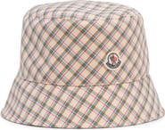 Moncler Archive DNA Plaid Bucket Hat