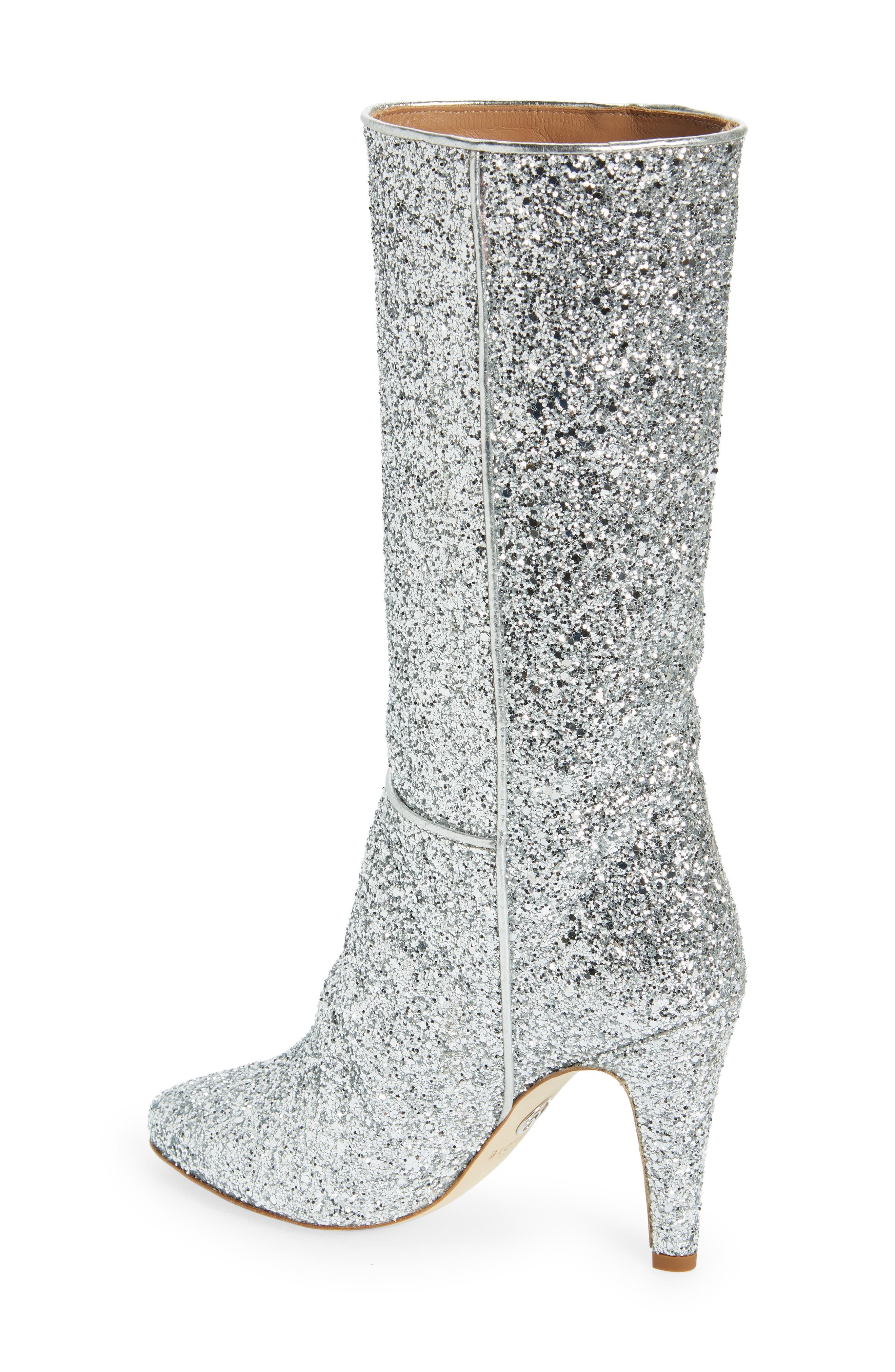 Elevator Glitter Boot, Alternate, color, DISCO DUST