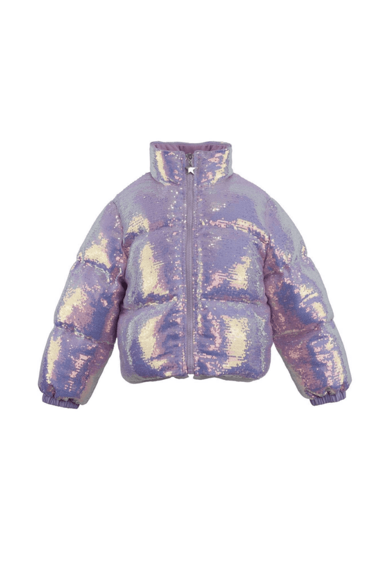 Shimmer Puffer, Main, color, Purple