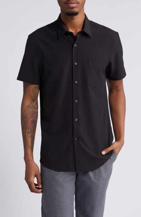 Nordstrom Trim Fit Short Sleeve Button-Up Shirt