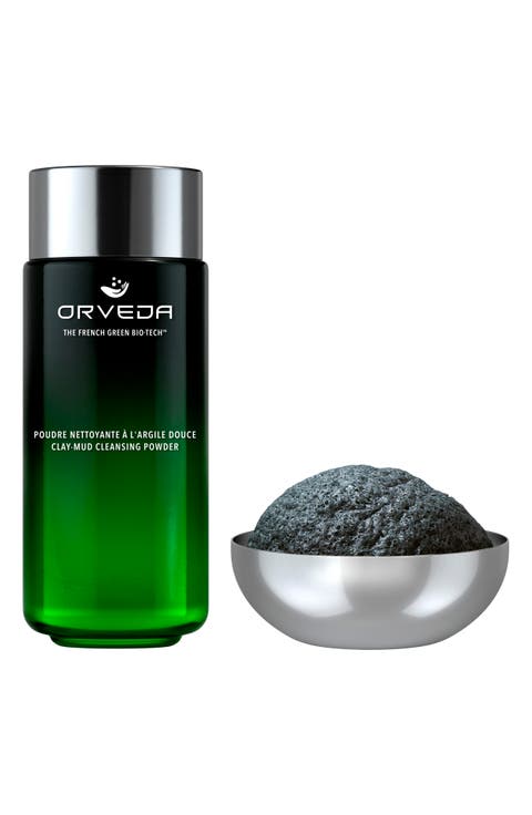 Clay-Mud Exfoliating Cleansing Powder