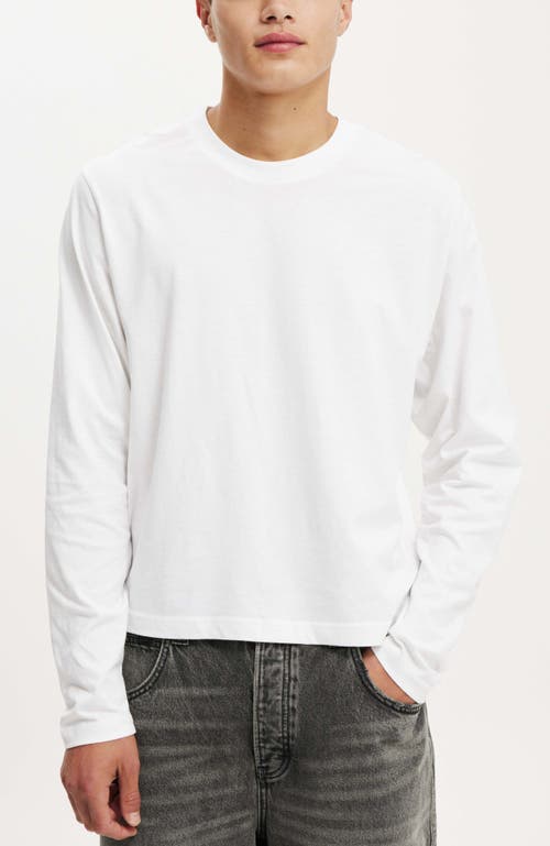 COTTON ON CROPPED FIT LONG SLEEVE 
