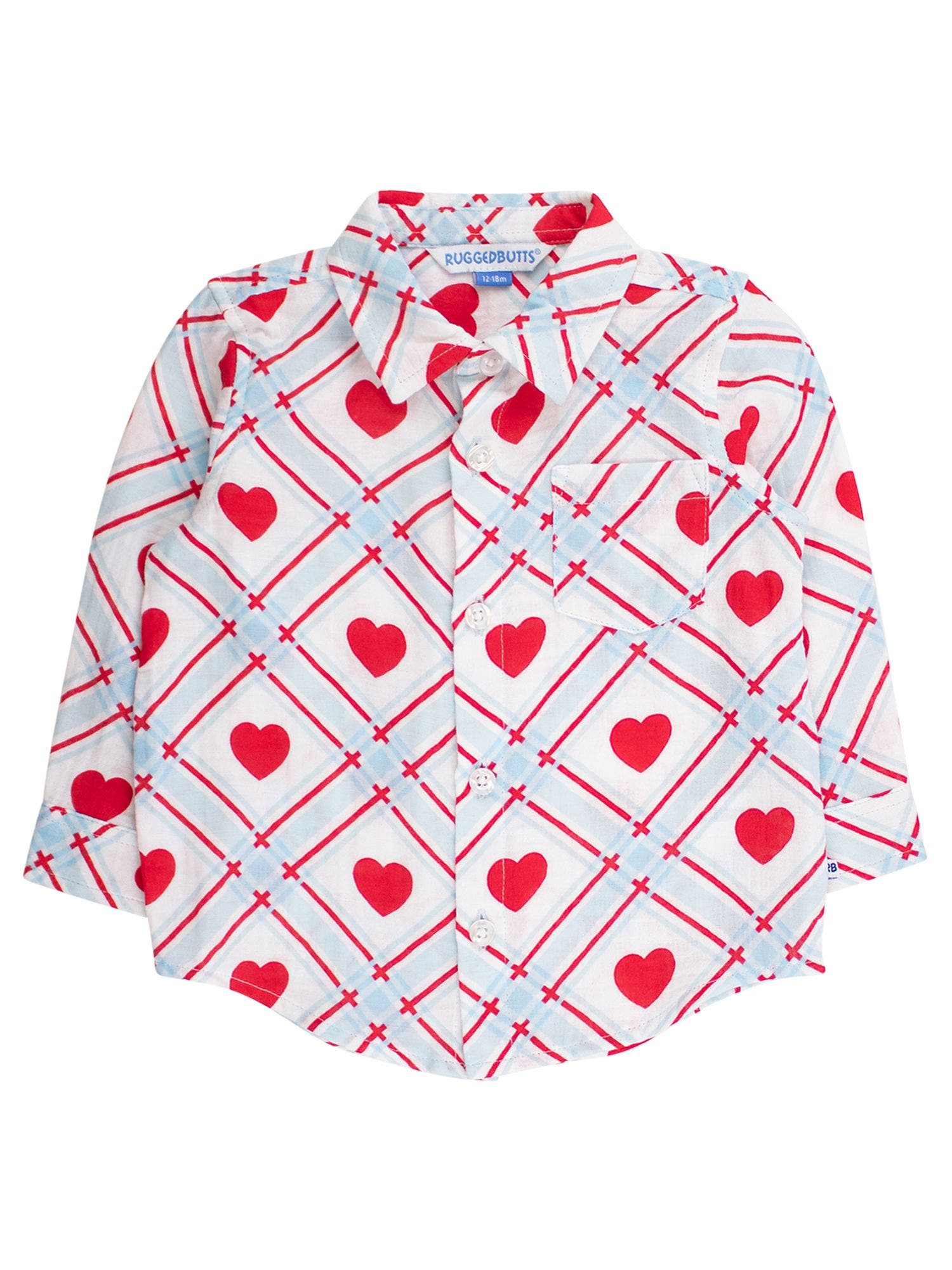 selected Blue Sweetheart Plaid