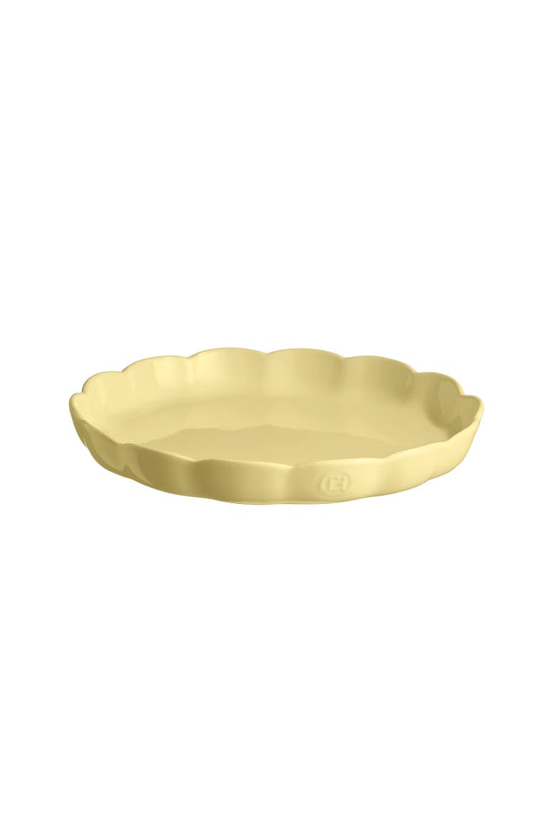 Madeleine Fluted Tart Dish, 12.2-Inch, Main, color, Vanilla