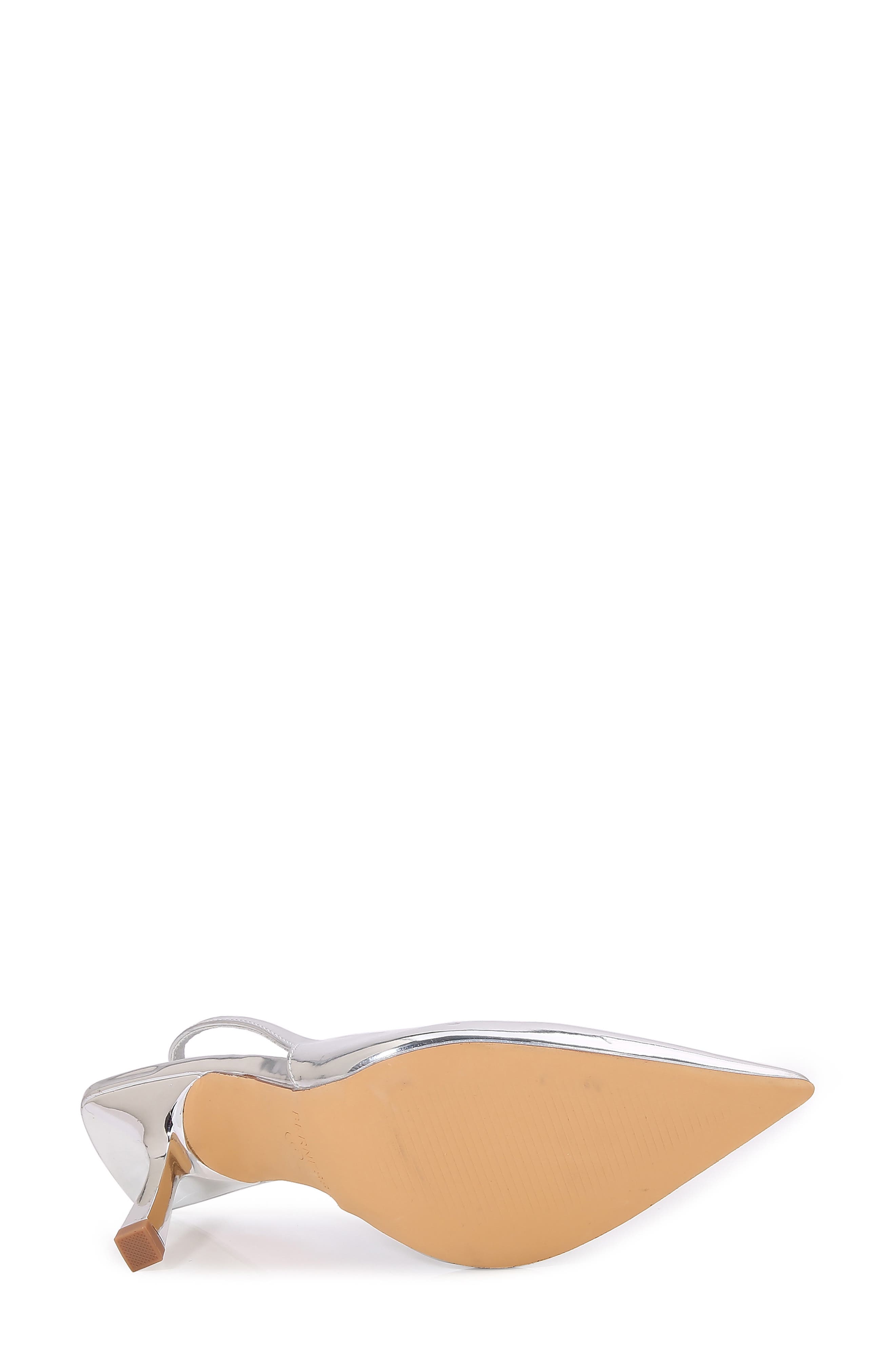 BERNESS Cassia Slingback Pump, Alternate, color, Silver