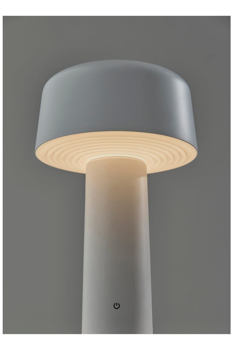 Lenny Cordless LED Table Lamp, Alternate, color, WHITE