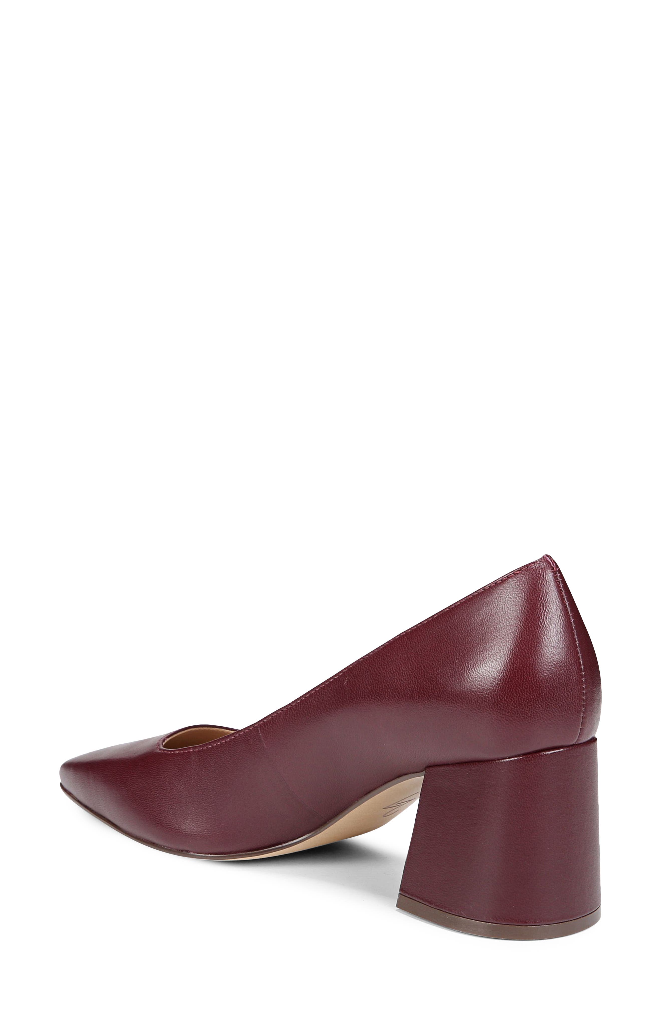 Licia Pointed Toe Pump - Multiple Widths Available, Alternate, color, CABERNET LEATHER