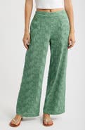 DELUC Colosseum Cotton Eyelet Pants