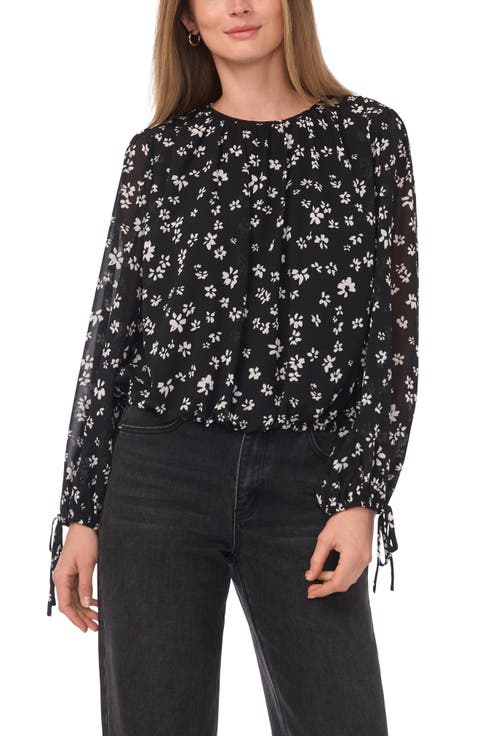 Long Sleeve Floral Top