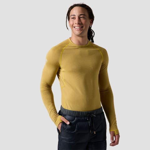 Bga Pines Micrrid Ultra-Lt Baselayer Crew Top - Men's